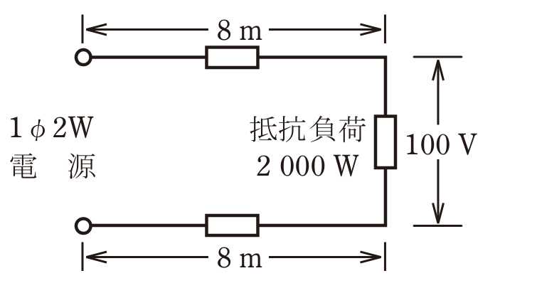 令和6年度上期 第二種電気工事士 学科 問6 の回路図
