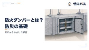 防火ダンパーとダクトの防火