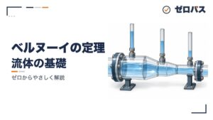 ベルヌーイの定理と圧力損失｜流速の2乗で効く理由【管工事施工管理技士】