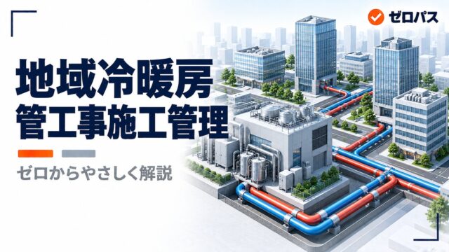 地域冷暖房をゼロからやさしく解説｜まとめてつくって配るしくみ【管工事施工管理技士】