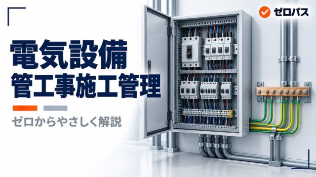 管工事で出る電気設備をゼロからやさしく解説｜記号・接地・電動機【管工事施工管理技士】