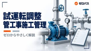 試運転調整をゼロからやさしく解説｜順番と測り方【管工事施工管理技士】