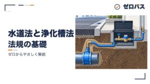 水道法・下水道法・浄化槽法｜給水装置はどこまでか【管工事施工管理技士】